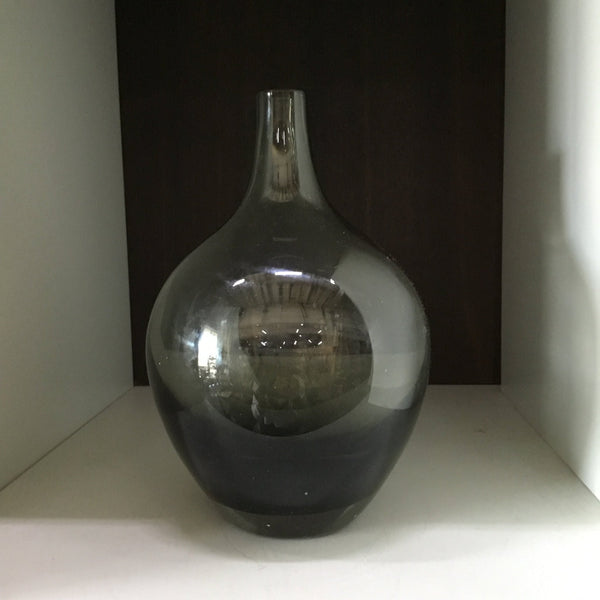 Vintage Mid Century Hand Blown Gradient Glass Vase - Big Reuse