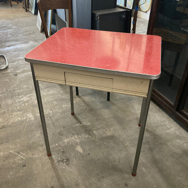 Vintage Mid Century Modern Formica Top Table - Big Reuse